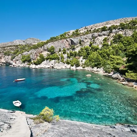 In With Sea View, Balcony, Air Conditioning, Wi-fi Apartment Hvar Town